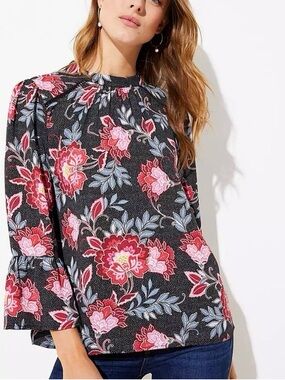LOFT Bell Sleeve Blouse